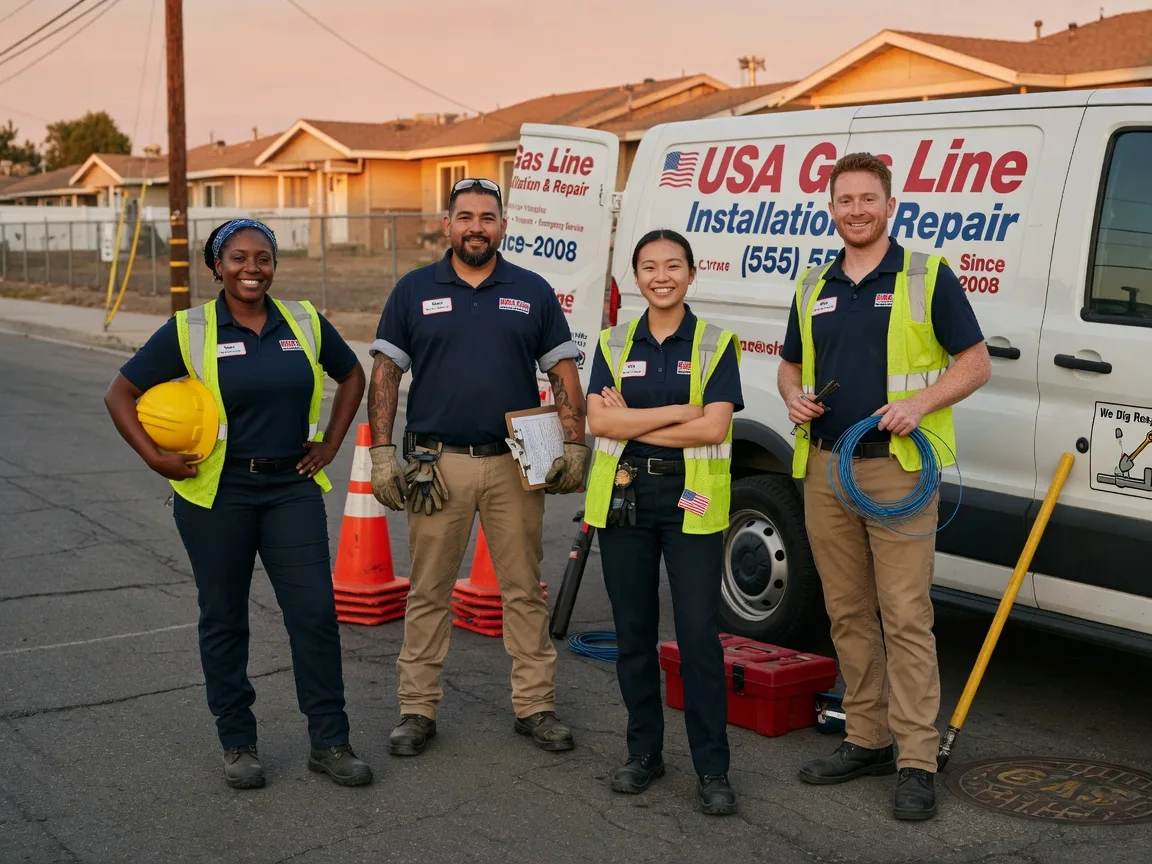 Gas Line Installation company in Cannelburg, IN